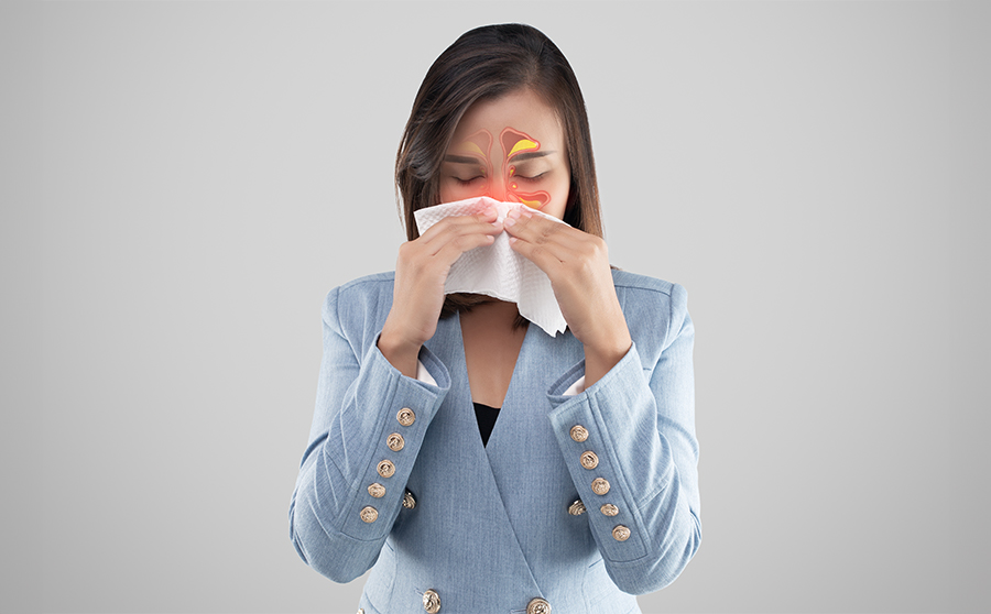 is sinusitis contagious or not