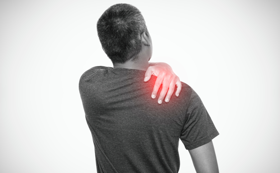 back pain between shoulder blades