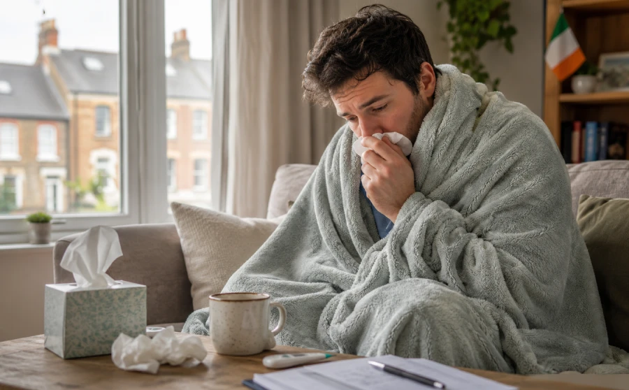 Can you get a sick cert for the flu in Ireland